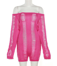 Load image into Gallery viewer, Women Off Shoulder Jumpsuit