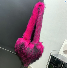 Load image into Gallery viewer, Women Faux Fur Heart Shoulder Bag