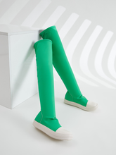 Load image into Gallery viewer, PU Knee Boots