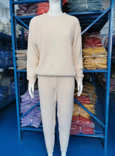 Load image into Gallery viewer, Women Fashion Sweater Knit Set