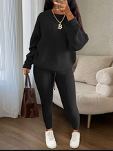 Load image into Gallery viewer, Women Fashion Sweater Knit Set