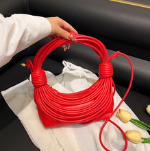 Load image into Gallery viewer, Women Fashion Rope Hobo Bag
