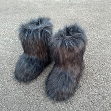 Load image into Gallery viewer, Fashion Fur Short Boots