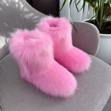 Load image into Gallery viewer, Fashion Fur Short Boots