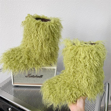 Load image into Gallery viewer, Fashion Fur Short Boots