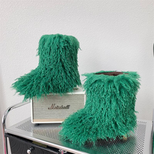 Load image into Gallery viewer, Fashion Fur Short Boots