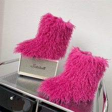 Load image into Gallery viewer, Fashion Fur Short Boots