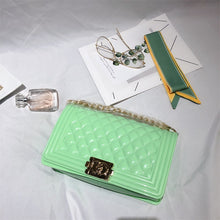 Load image into Gallery viewer, Candy Color Big Square Chain Bags