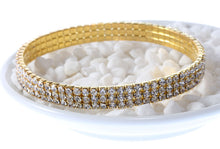 Load image into Gallery viewer, Elastic Crystal Rhinestone Anklet