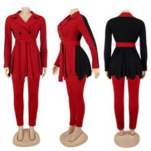 Load image into Gallery viewer, Suit Pleated Skirt with Pants