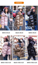Load image into Gallery viewer, Women Winter Fur Reversible Down Coat

