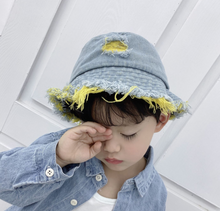 Load image into Gallery viewer, Summer Outdoor Hat Denim Bucket Hat