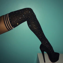 Load image into Gallery viewer, Sexy Diamond Knee High Socks