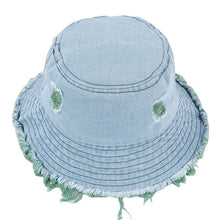 Load image into Gallery viewer, Summer Outdoor Hat Denim Bucket Hat