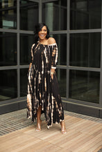 Load image into Gallery viewer, Off Shoulder Slit Maxi Dress