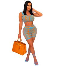 Load image into Gallery viewer, Women Summer 2 pcs Sets