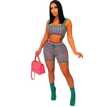 Load image into Gallery viewer, Women Summer 2 pcs Sets