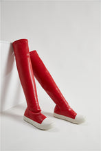 Load image into Gallery viewer, PU Knee Boots