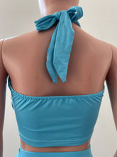 Load image into Gallery viewer, Women Lace Up Skirt Set