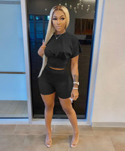 Load image into Gallery viewer, Nipped Waist Plain 2 pcs Set