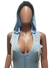 Load image into Gallery viewer, Sleeveless Back Lace Up Jumpsuit