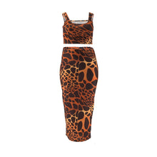 Load image into Gallery viewer, Women Plus Size 2 pcs Skirt Set