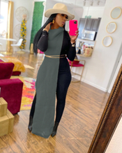 Load image into Gallery viewer, Winter Slit Dress Nightclub Dress