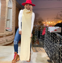 Load image into Gallery viewer, Winter Slit Dress Nightclub Dress