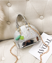 Load image into Gallery viewer, Kids Shell Shiny Bag (MOQ3)