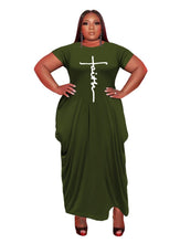 Load image into Gallery viewer, Women Plus Size Dress