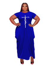 Load image into Gallery viewer, Women Plus Size Dress