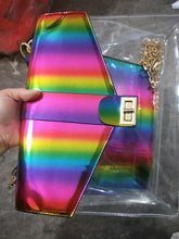 Load image into Gallery viewer, Rainbow Flip Flops Slippers with Bag Sets