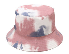 Load image into Gallery viewer, Colorful Tie Dye Reversable Bucket Hat