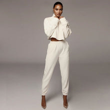 Load image into Gallery viewer, Winter Sports Set, Casual 2 PCs Set with Fleece