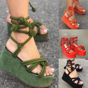 Women Fashion Rope Sandals