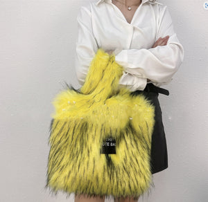 Furry Tote Bags