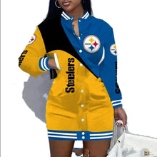 Load image into Gallery viewer, NFL Uniform Jacket Dress
