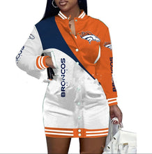 Load image into Gallery viewer, NFL Uniform Jacket Dress
