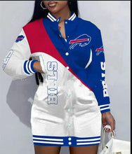 Load image into Gallery viewer, NFL Uniform Jacket Dress
