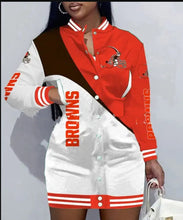 Load image into Gallery viewer, NFL Uniform Jacket Dress
