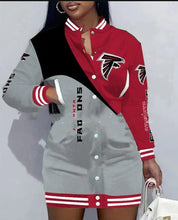 Load image into Gallery viewer, NFL Uniform Jacket Dress
