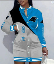 Load image into Gallery viewer, NFL Uniform Jacket Dress
