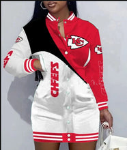 Load image into Gallery viewer, NFL Uniform Jacket Dress
