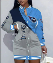 Load image into Gallery viewer, NFL Uniform Jacket Dress
