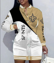 Load image into Gallery viewer, NFL Uniform Jacket Dress
