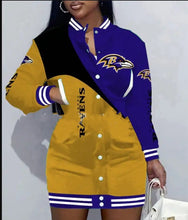 Load image into Gallery viewer, NFL Uniform Jacket Dress
