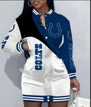 Load image into Gallery viewer, NFL Uniform Jacket Dress
