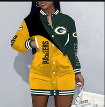 Load image into Gallery viewer, NFL Uniform Jacket Dress
