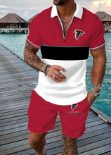 Load image into Gallery viewer, Men&#39;s NFL Polo Sets   Size S-6XL
