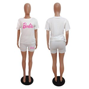 Women Barbie 2 pcs Set Cotton Material